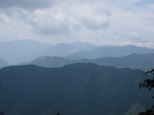 山頂風景